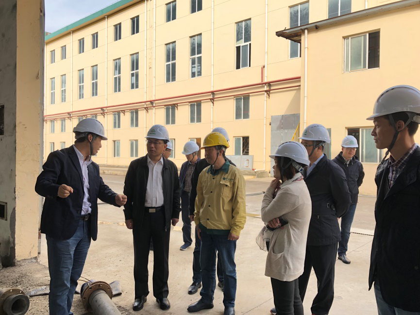 上虞區(qū)委常委金山中視察浙江格派