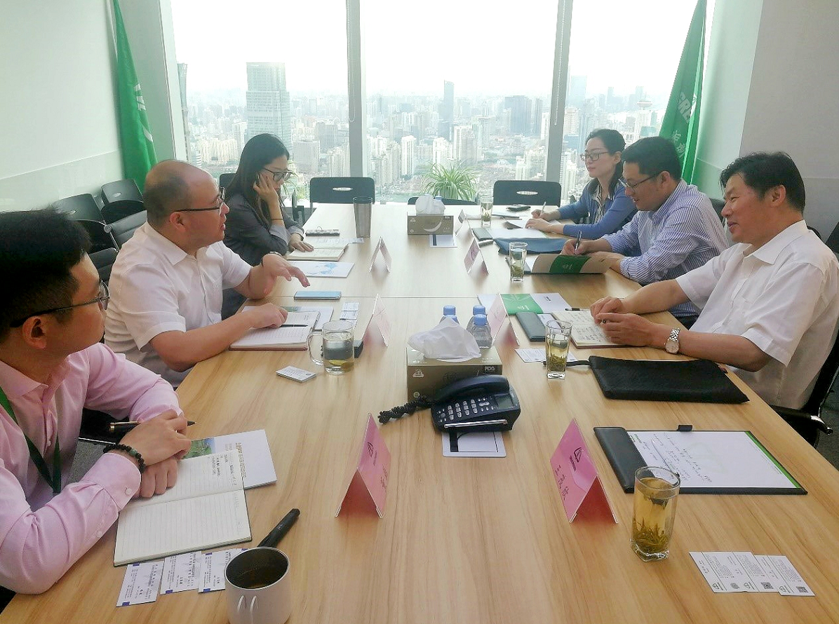 連云港市政協(xié)副主席、上合組織（連云港）國際物流園管委會主任魯林來訪上海格派